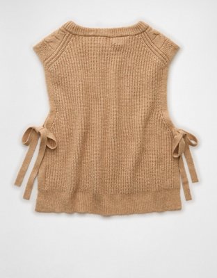 AE Whoa So Soft Side-Tie Vest