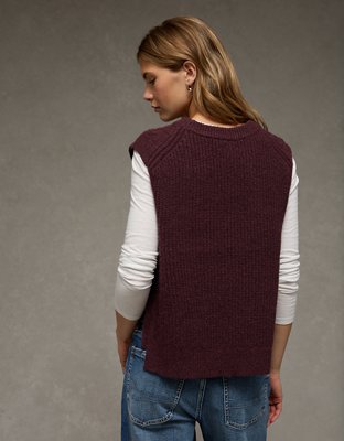 AE Whoa So Soft Side-Tie Vest