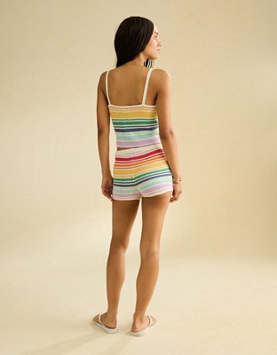 AE Pride Cropped Knit Tank Top