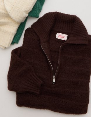 AE Snow Stopper Half-Zip Sweater