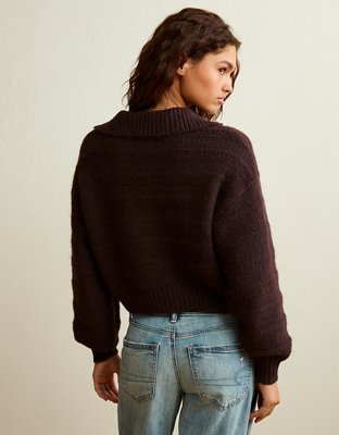 AE Snow Stopper Half-Zip Sweater
