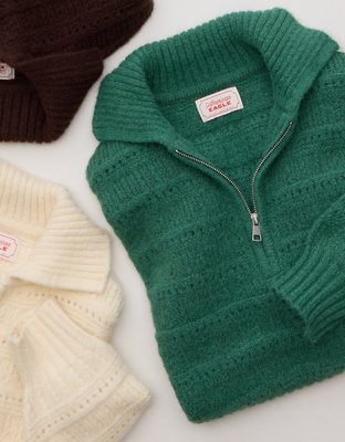 AE Snow Stopper Half-Zip Sweater