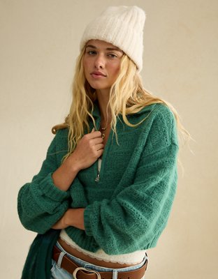 AE Snow Stopper Half-Zip Sweater