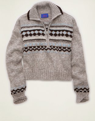 AE Snow Stopper Half-Zip Sweater