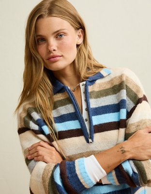 AE Snow Stopper Half-Zip Sweater