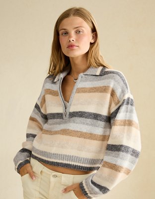 AE Snow Stopper Half-Zip Sweater