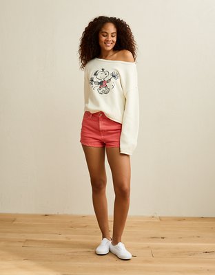 AE Americana Snoopy Graphic Sweater