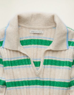 AE Whoa So Soft Fitted Sweater Polo