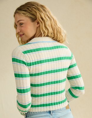 AE Whoa So Soft Fitted Sweater Polo