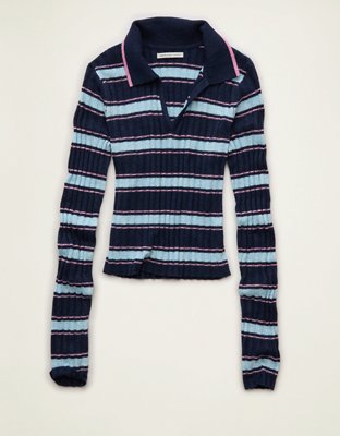 AE Whoa So Soft Fitted Sweater Polo