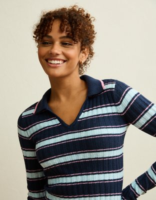 AE Whoa So Soft Fitted Sweater Polo