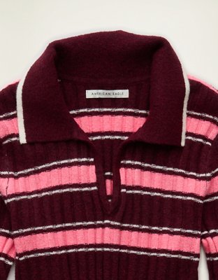 AE Whoa So Soft Fitted Sweater Polo