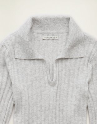 AE Whoa So Soft Fitted Sweater Polo