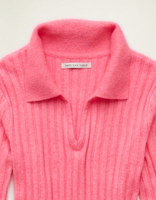 AE Whoa So Soft Fitted Sweater Polo