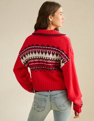 AE Snow Stopper Half-Zip Sweater
