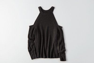 Женские свитеры American Eagle AEO Slouchy Cold Shoulder Sweater — фото 3