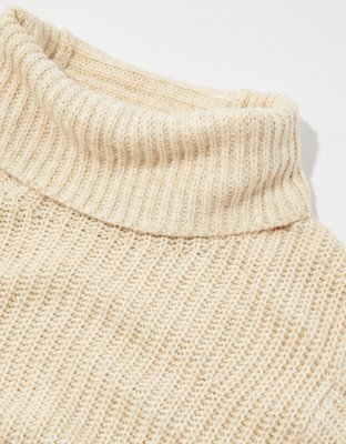 Женские свитеры American Eagle AE Oversized Dreamspun Mock Neck Sweater — фото 5