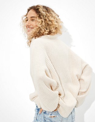 AE Oversized Dreamspun Mock Neck Sweater