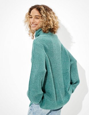AE Oversized Dreamspun Mock Neck Sweater