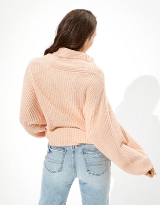 AE Oversized Dreamspun Mock Neck Sweater