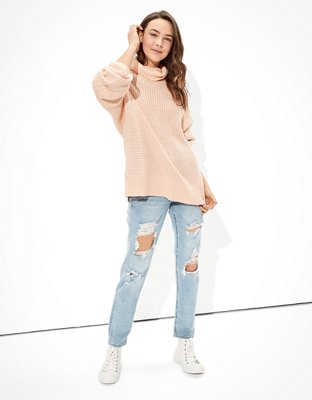 AE Oversized Dreamspun Mock Neck Sweater