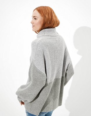 AE Oversized Dreamspun Mock Neck Sweater