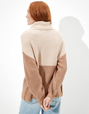 AE Oversized Dreamspun Mock Neck Sweater