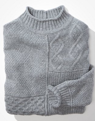 Ae slouchy fashion turtleneck sweater