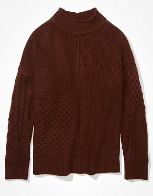 Женские свитеры American Eagle AE Soft & Cozy Mixed Stitch Sweater — фото 3