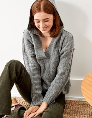 AE Soft & Cozy Hoodie Sweater