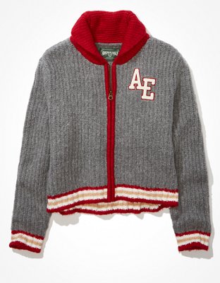 Женские кардиганы American Eagle AE Patchwork Cardigan — фото 3