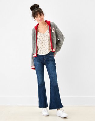 Женские кардиганы American Eagle AE Patchwork Cardigan — фото 4