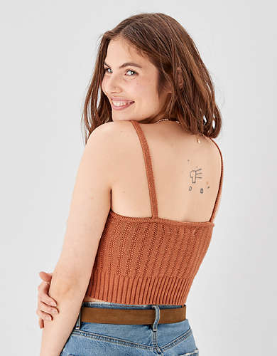 AE Cable Knit Cami
