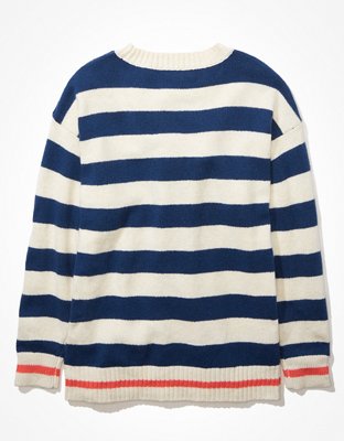 Женские свитеры American Eagle AE Oversized Rugby Sweater — фото 4