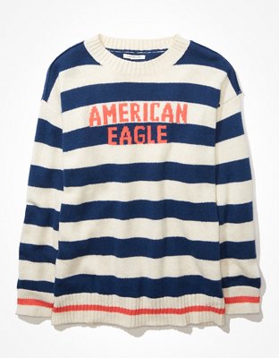 American eagle oversized best sale dreamspun crew neck sweater