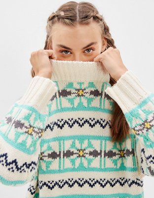 American eagle sueter discount navideño