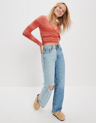 AE Wrap Front Sweater