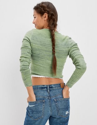 AE Wrap Front Sweater