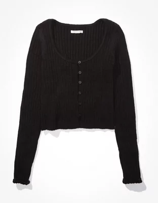 AE Button-Front Cardigan