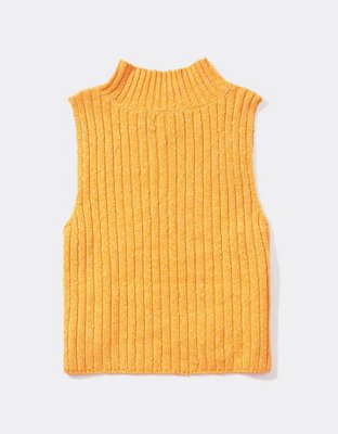 AE Mock Neck Sweater Tank Top