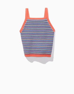 AE High Neck Sweater Tank Top