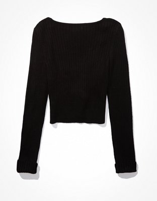 AE Wrap Front Sweater