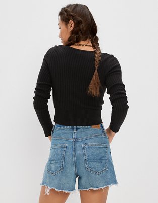 Женские свитеры American Eagle AE Wrap Front Sweater — фото 2