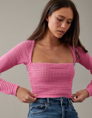 Square Knit Sweater