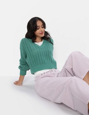 AE V-Neck Knit Sweater