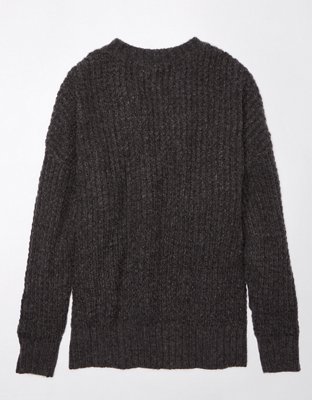 Женские свитеры American Eagle AE Whoa So Cozy Waffle V-Neck Sweater — фото 5