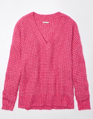Buy Lucky Brand Women's Crew Neck Waffle Knit Sweater, Rosin, X
