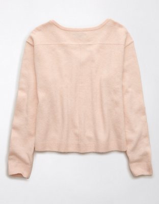 Женские свитеры American Eagle AE Whoa So Soft V-Neck Sweater — фото 4