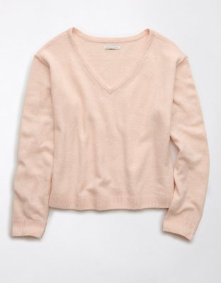 Женские свитеры American Eagle AE Whoa So Soft V-Neck Sweater — фото 3