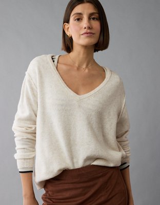 AE Whoa So Soft V-Neck Sweater